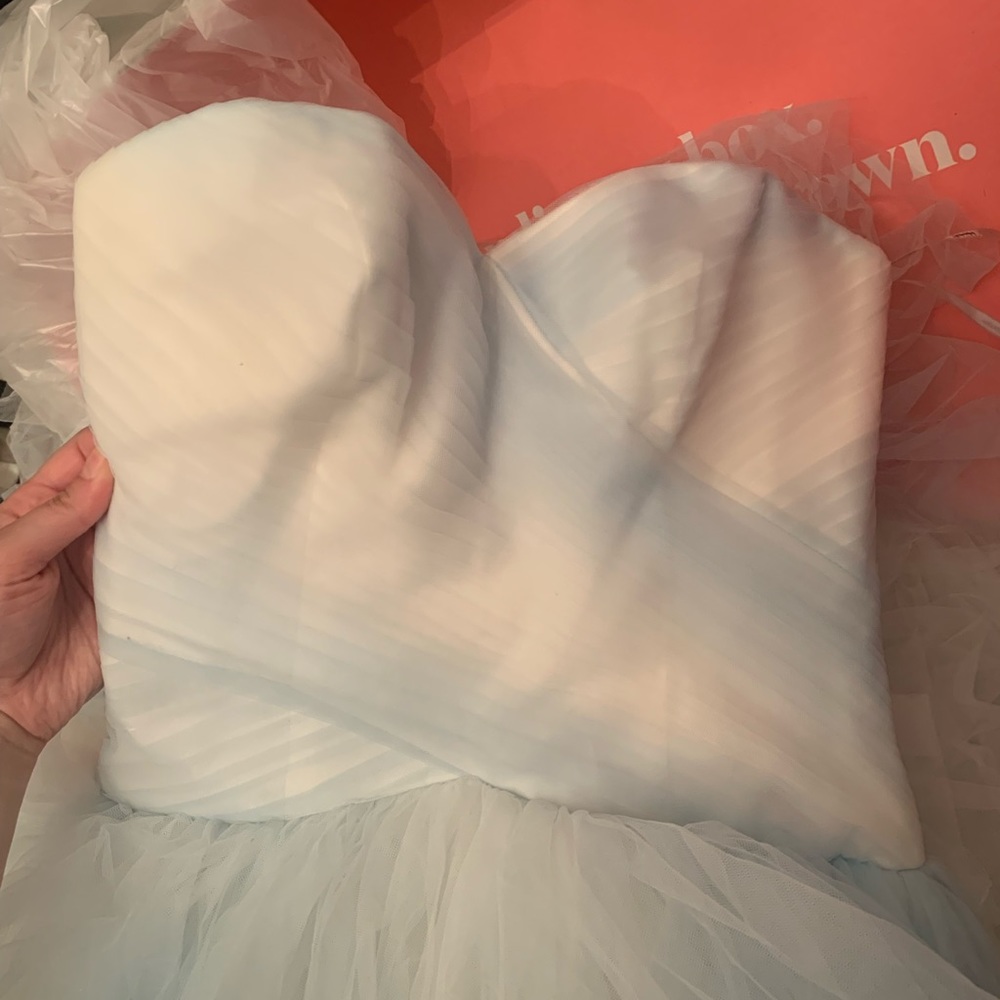 Vera Wang Ombre Tulle Wedding Dress ✨ MAGICAL FAIRYTALE BALLGOWN - New - Picture 10 of 12